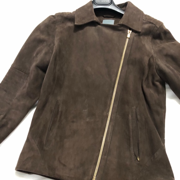 Suede Moto jacket - Picture 2 of 6